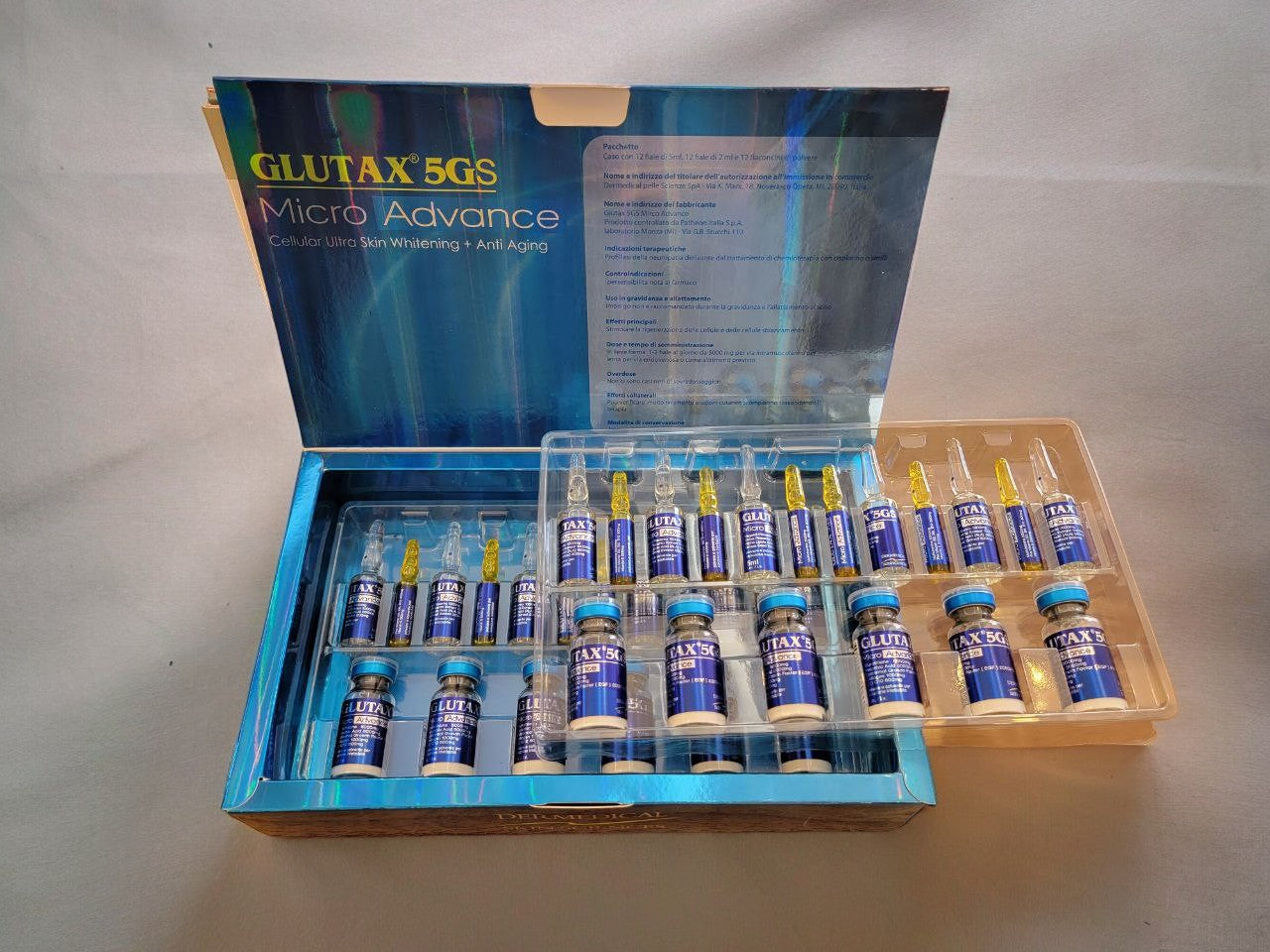 Glutax 5gs micro advance 12vials